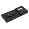 Etui pancerne CamShield Ring na telefon motorola edge 40 5G czarne