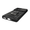 Etui pancerne CamShield Ring na telefon motorola edge 50 5G czarne