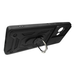 Etui pancerne CamShield Ring na telefon motorola edge 50 5G czarne