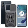 Etui Pancerne CAMSHIELD Ring na telefon motorola moto g13 4G XT2331 / g23 4G XT2333 / g53 5G XT2335 czarne