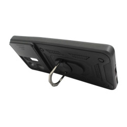 Etui Pancerne CAMSHIELD Ring na telefon motorola edge 50 pro 5G XT2403 czarne