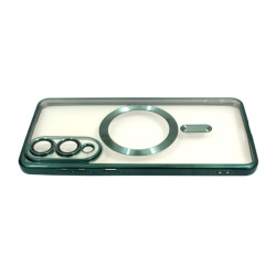 Etui Chrome MagSafe na telefon Samsung Galaxy S25 Edge 5G S937 zielone