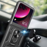 Etui pancerne CamShield Ring na telefon motorola razr 40 5G / razr 40 ultra 5G czarne