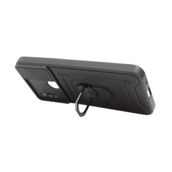 Etui Pancerne CAMSHIELD Ring na telefon Nokia C21+ TA-1424 czarne