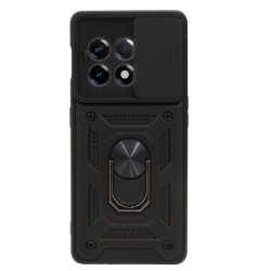 Etui Pancerne CAMSHIELD Ring na telefon OnePlus Ace 2 PHK110 / 11R 5G CPH2487 czarne