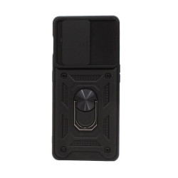 Etui Pancerne CAMSHIELD Ring na telefon OnePlus Ace 2 PHK110 / 11R 5G CPH2487 czarne
