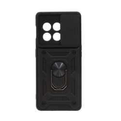 Etui Pancerne CAMSHIELD Ring na telefon OnePlus Ace 2 PHK110 / 11R 5G CPH2487 czarne