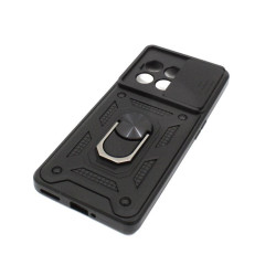 Etui Pancerne CAMSHIELD Ring na telefon OnePlus Ace 2 PHK110 / 11R 5G CPH2487 czarne