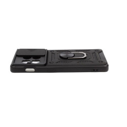 Etui Pancerne CAMSHIELD Ring na telefon OnePlus Ace 2 PHK110 / 11R 5G CPH2487 czarne