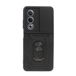 Etui pancerne CamShield Ring na telefon OPPO A80 5G czarne