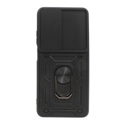 Etui pancerne CamShield Ring na telefon OPPO A80 5G czarne