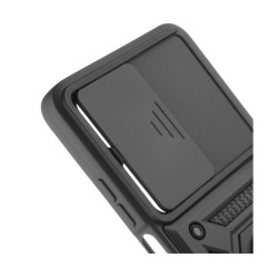Etui Pancerne CAMSHIELD Ring na telefon OPPO A5 5G 2025 CPH2735 / A5m 4G CPH2727 czarne