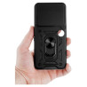Etui Pancerne CAMSHIELD Ring na telefon Nothing Phone 3 5G A024 czarne