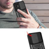 Etui Pancerne CAMSHIELD Ring na telefon Realme C21Y / C25Y czarne