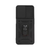 Etui Pancerne CAMSHIELD Ring na telefon Realme C35 / Narzo 50A Prime czarne