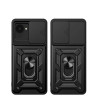 Etui Pancerne CAMSHIELD Ring na telefon Realme C30 / Narzo 50i Prime czarne