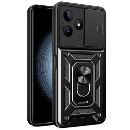 Etui pancerne CamShield Ring na telefon Realme C53 czarne