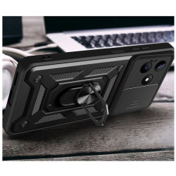 Etui pancerne CamShield Ring na telefon Realme C53 czarne