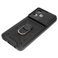 Etui Pancerne CAMSHIELD Ring na telefon Realme Note 50 RMX3834 / C51 RMX3830 czarne
