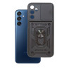 Etui Pancerne CAMSHIELD Ring na telefon Samsung Galaxy M15 5G M156 / A15 4G A155 / A15 5G A156 czarne