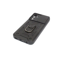 Etui Pancerne CAMSHIELD Ring na telefon Samsung Galaxy M15 5G M156 / A15 4G A155 / A15 5G A156 czarne