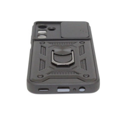 Etui Pancerne CAMSHIELD Ring na telefon Samsung Galaxy M15 5G M156 / A15 4G A155 / A15 5G A156 czarne