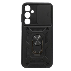 Etui pancerne CamShield Ring na telefon Samsung Galaxy M34 5G czarne