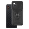 Etui Pancerne CAMSHIELD Ring na telefon Samsung XCover 7 Pro 5G G766 czarne