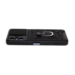 Etui Pancerne CAMSHIELD Ring na telefon Tecno Spark 8 Pro 35033404IB czarne