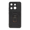 Etui pancerne CamShield Ring na telefon Tecno Spark GO 2023 czarne