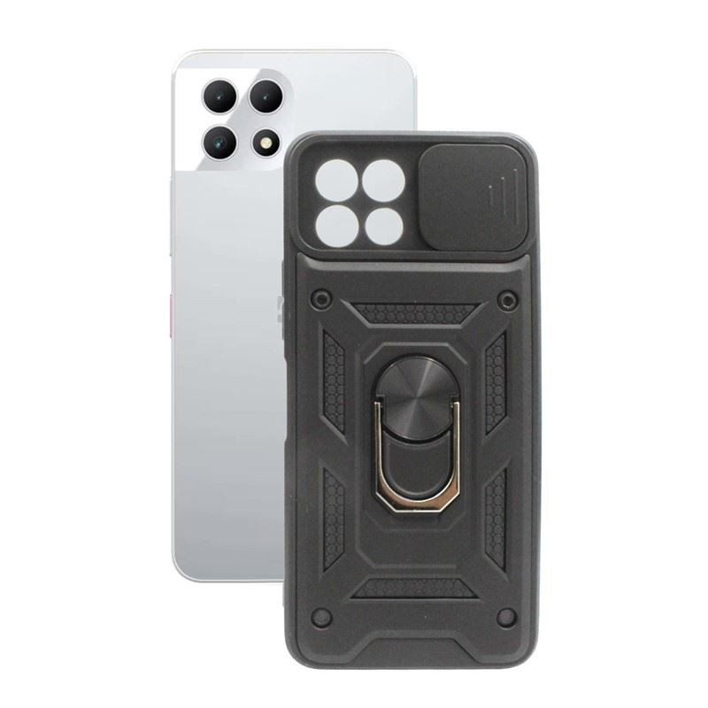 Etui pancerne CamShield Ring na telefon T-Mobile T Phone 2 5G czarne