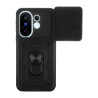 Etui pancerne CamShield Ring na telefon Vivo X200 FE 5G czarne