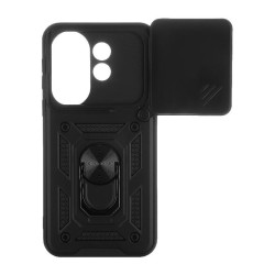 Etui pancerne CamShield Ring na telefon Vivo X200 FE 5G czarne