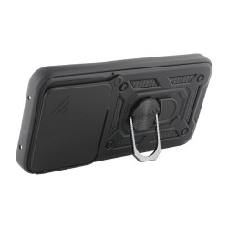 Etui pancerne CamShield Ring na telefon Vivo X200 FE 5G czarne