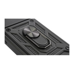 Etui pancerne CamShield Ring na telefon Vivo X200 FE 5G czarne
