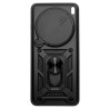Etui Pancerne CAMSHIELD Ring na telefon Vivo X200 Pro 5G V2405 czarne