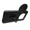 Etui Pancerne CAMSHIELD Ring na telefon Vivo X200 Pro 5G V2405 czarne