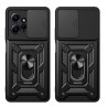 Etui Pancerne CAMSHIELD Ring na telefon Xiaomi Redmi Note 12 4G LTE MZB0E7NEU MZB0DOBEU czarne