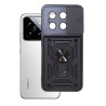 Etui Pancerne CAMSHIELD Ring na telefon Xiaomi 14 Pro 5G czarne