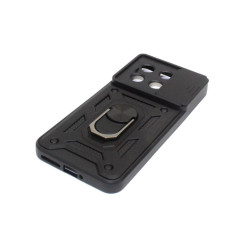 Etui Pancerne CAMSHIELD Ring na telefon Xiaomi 14 Pro 5G czarne