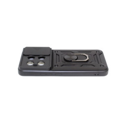 Etui Pancerne CAMSHIELD Ring na telefon Xiaomi 14 Pro 5G czarne
