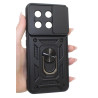 Etui Pancerne CAMSHIELD Ring na telefon Xiaomi 14 Pro 5G czarne