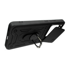 Etui Pancerne CAMSHIELD Ring na telefon Xiaomi 14T Pro 5G 2407FPN8EG czarne