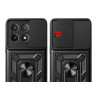 Etui Pancerne CAMSHIELD Ring na telefon Xiaomi POCO X6 Pro 5G / Redmi K70e 5G czarne