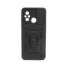 Etui pancerne CamShield Ring na telefon Xiaomi Redmi 12C / 11A czarne