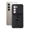 Etui Pancerne CAMSHIELD Ring na telefon Xiaomi Redmi 15 5G 25057RN09E / Redmi 15 4G 25062RN2DE czarne