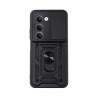 Etui pancerne CamShield Ring na telefon Xiaomi Redmi 15 5G / Redmi 15 4G czarne
