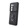 Etui pancerne CamShield Ring na telefon Xiaomi Redmi 15 5G / Redmi 15 4G czarne