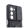 Etui pancerne CamShield Ring na telefon Xiaomi Redmi 15 5G / Redmi 15 4G czarne