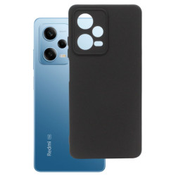 Etui Silicon Case na telefon Xiaomi Redmi Note 12 Pro 5G MZB0D2YEU / POCO X5 Pro 5G 22101320G czarne